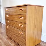 1970’s mid century modern chest of drawers by Schreiber
