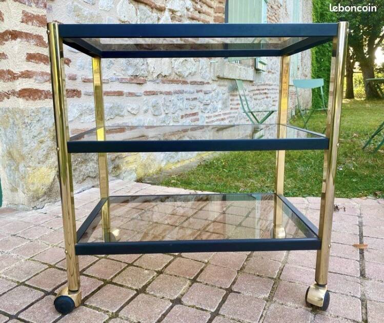 Evrard rolling dessert trolley