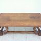 Solid oak coffee table