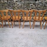 Set of 12 bistro chairs