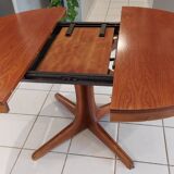 Baumann house extendable round table vintage 1970s