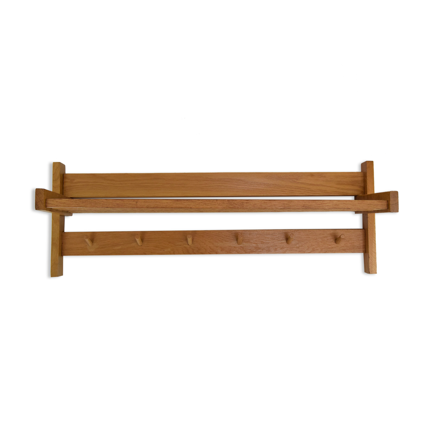 Mid-century Wall Shelf and Hook,1970's.