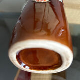 Slip glazed ceramic vase