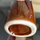 Slip glazed ceramic vase