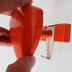 Vintage 1970s wall coat hook.