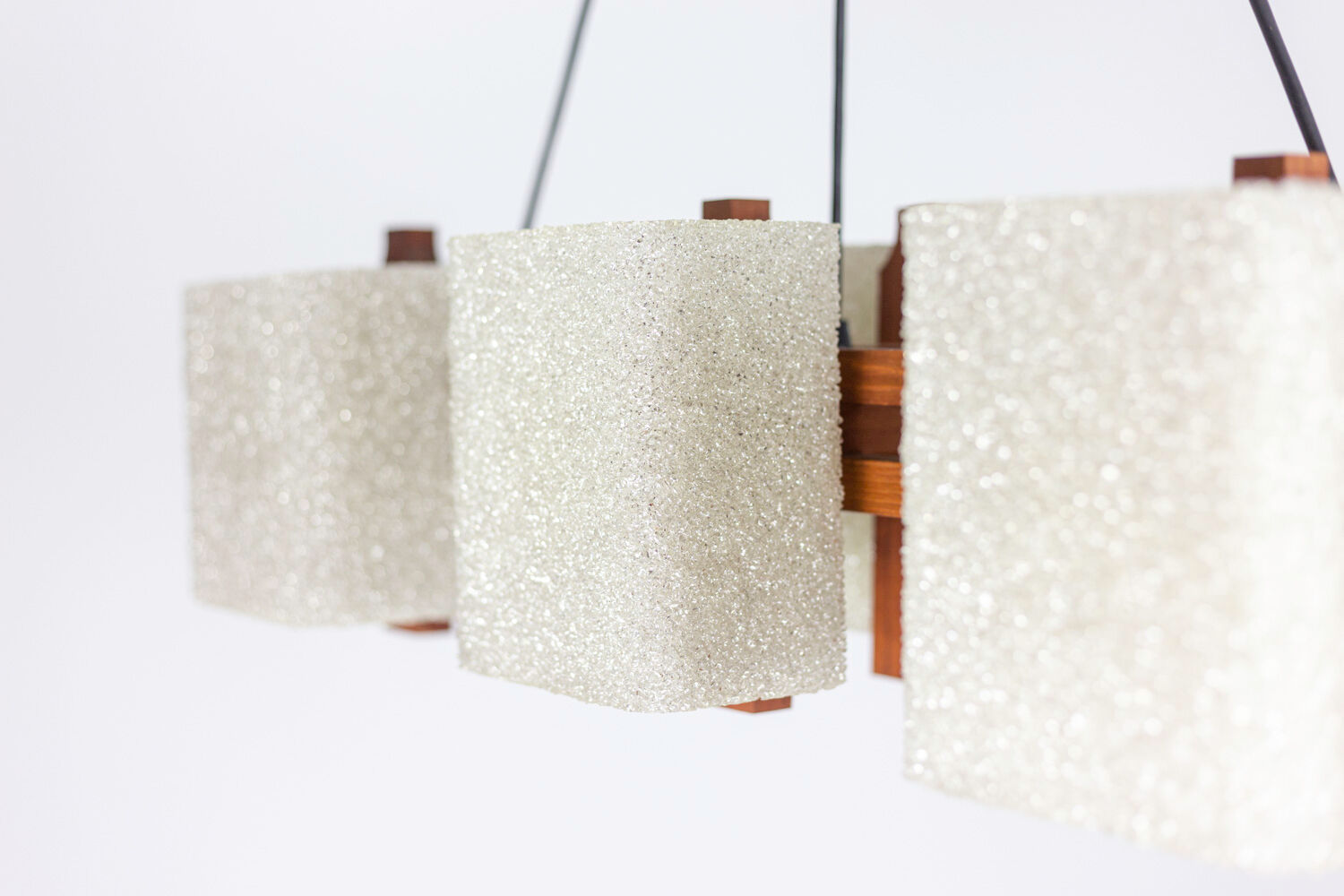 Suspension in granite resin and wood, 1950s