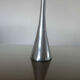 Scandinavian modernist aluminum candle holder in the 70s