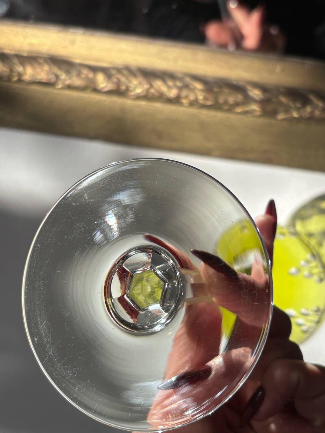 1 Verre Baccarat m. Molière - Roemer glass
