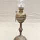 Ancien lampe à essence sur pied bruleur M.B. Maris et Besnard