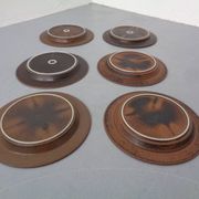 Ruska Plates by Ulla Procope for Arabia, Set of 6, Finland, 1960s, Set of 6