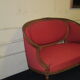 sofa style louis xvi th model medallion basket
