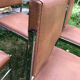 Chaises skaï et chrome