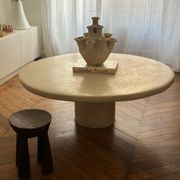 Anemone candle holder, centrepiece chandelier, raw minimalist ceramic sculpture.