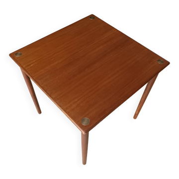 Teak side tables by Georg Petersens