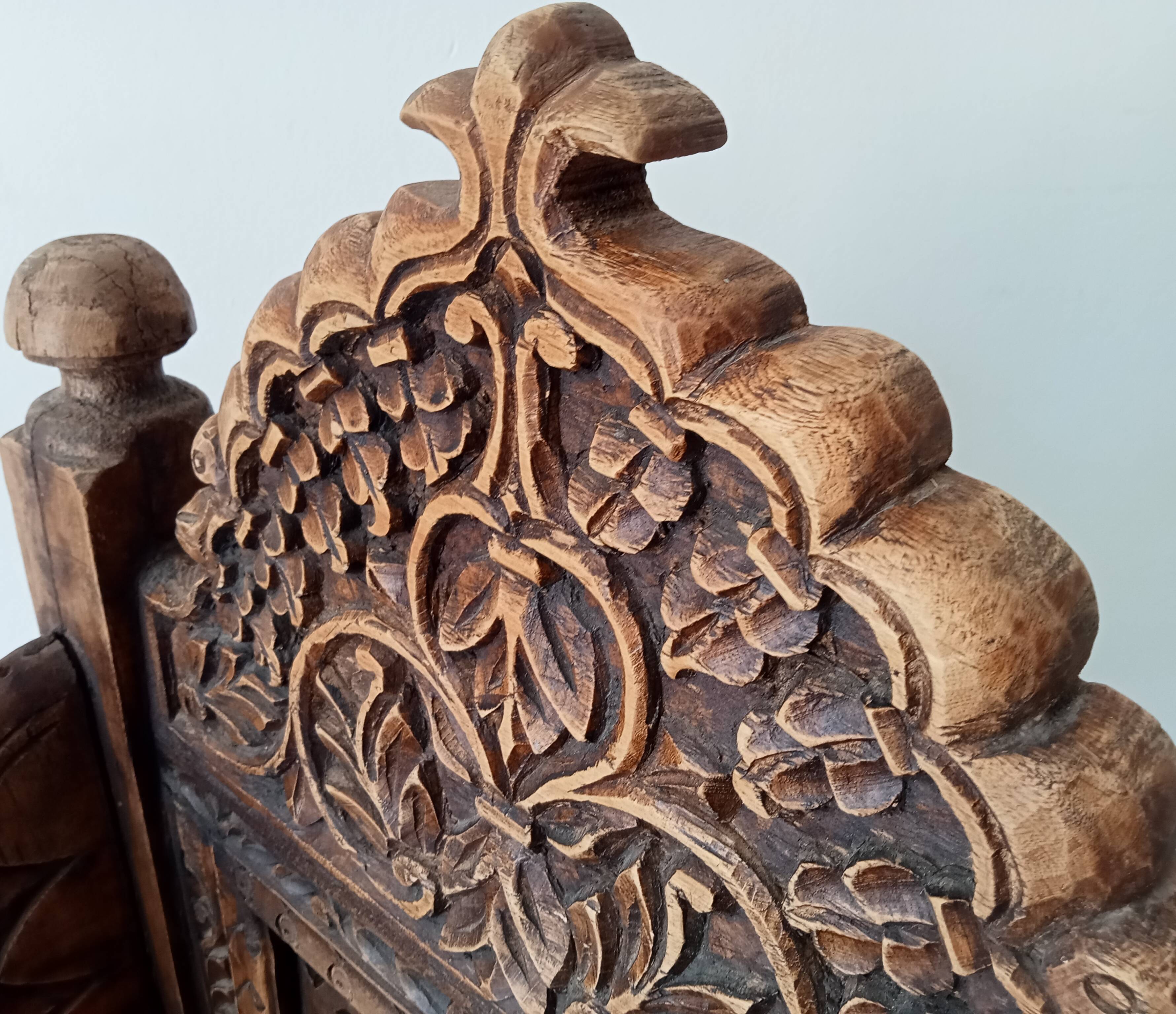Fauteuil Ancien Pidha Rajasthan XIXeme en Palissandre