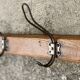 Wall-mounted coat rack with 3 hooks Vintage 1900