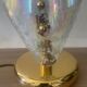 Lampe en verre de Murano iridescent