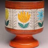 Vase or pot on pedestal