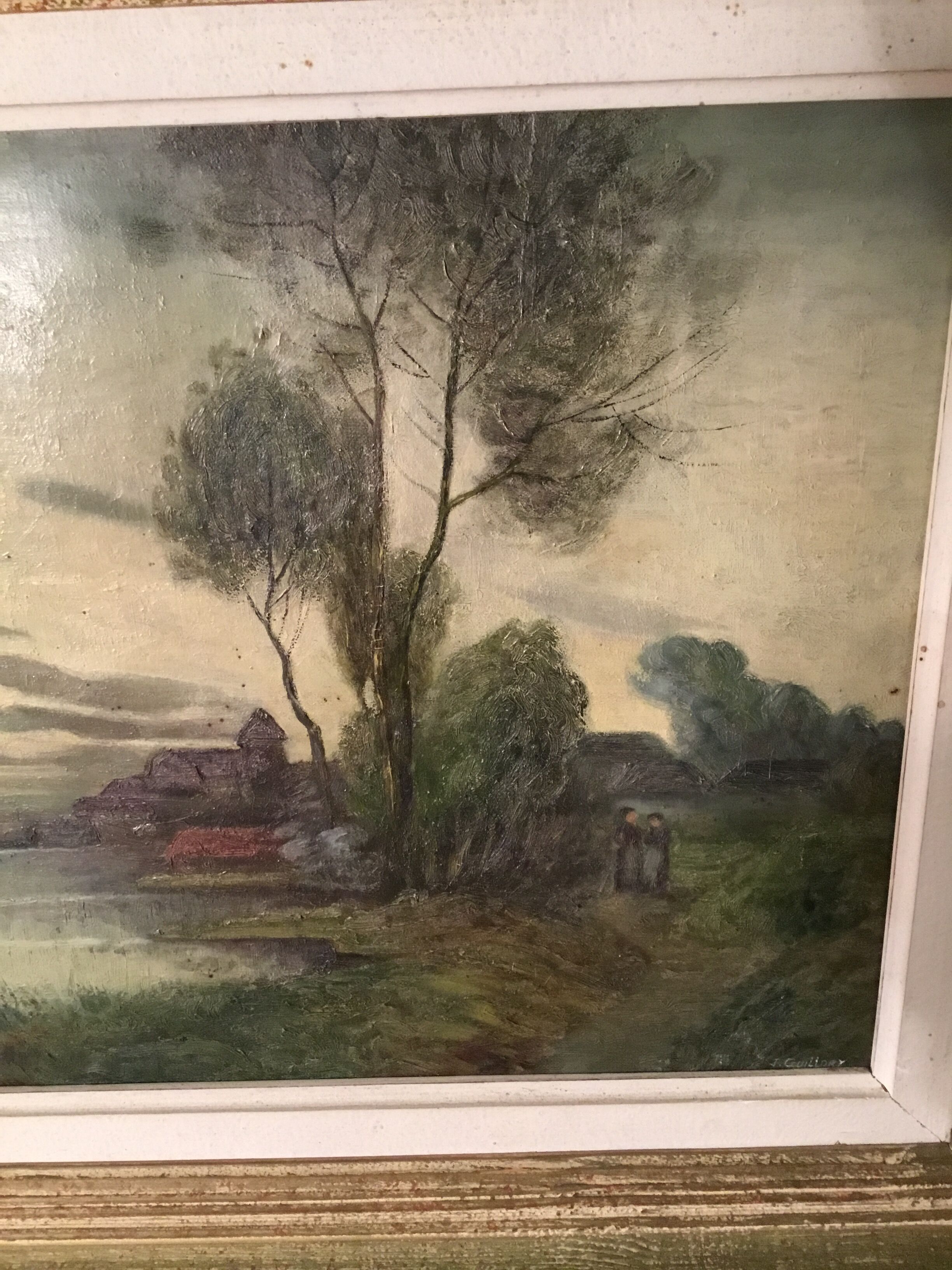 Painting by J. Guillory 18th