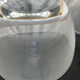 Pair of Large Salad Bowls in Modernist Crystal – Scandinavian Style / O