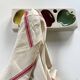 Vintage ceramic decorative wall towel hook