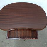 Side Table With Drawer - Wood (Mahogany)