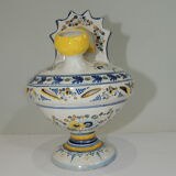 Gargoulette/Glazed terracotta jug/vintage/pitcher
