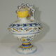 Gargoulette/Glazed terracotta jug/vintage/pitcher