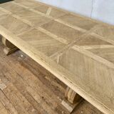 Table monastere en chene longueur 250 cm