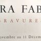 Véra fabre, galerie sagot-le garrec, 1971. original lithograph poster