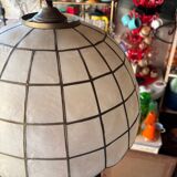 Suspension en nacre et laiton vintage