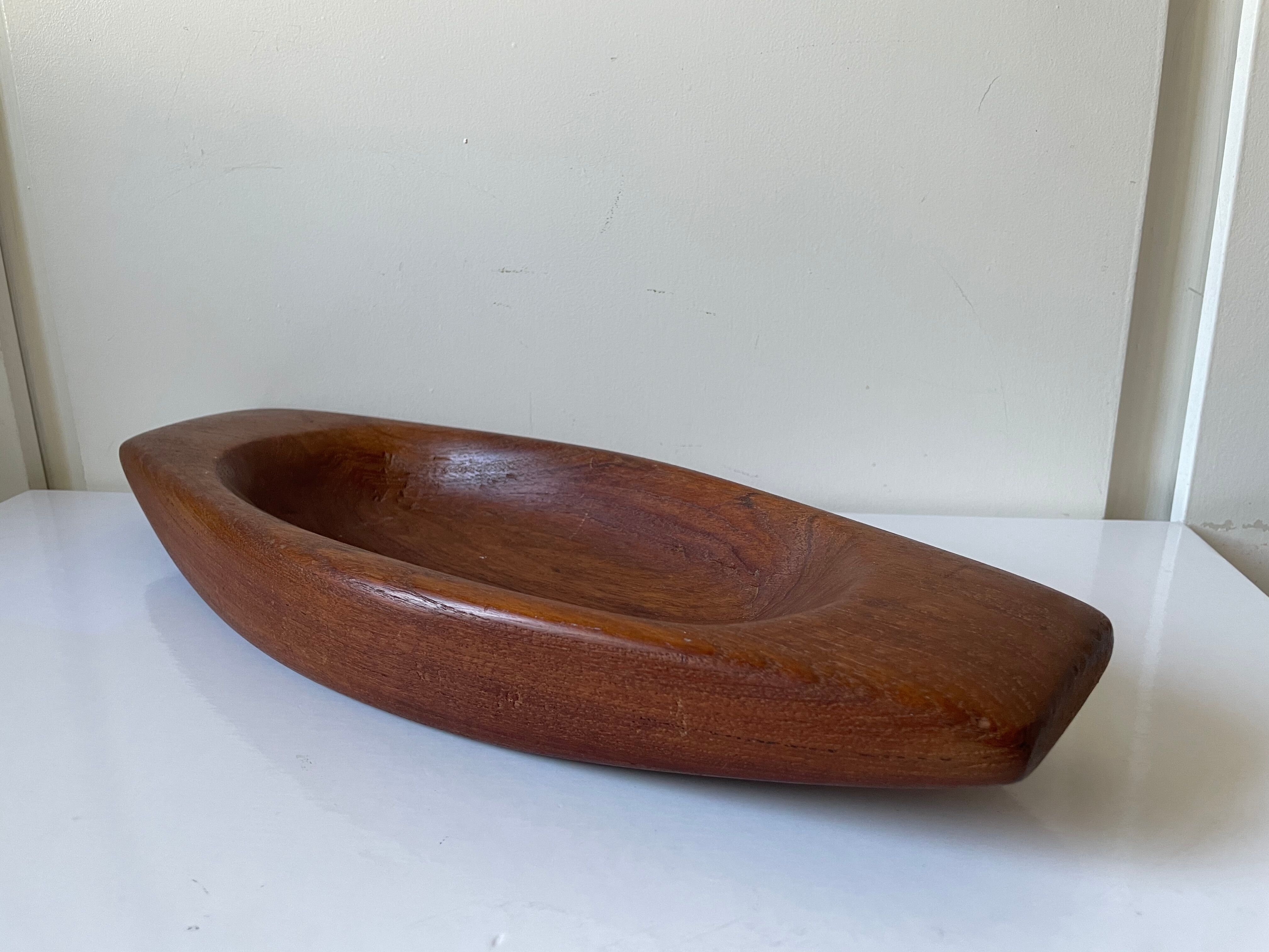 Danish solid teak bowl 1950’s