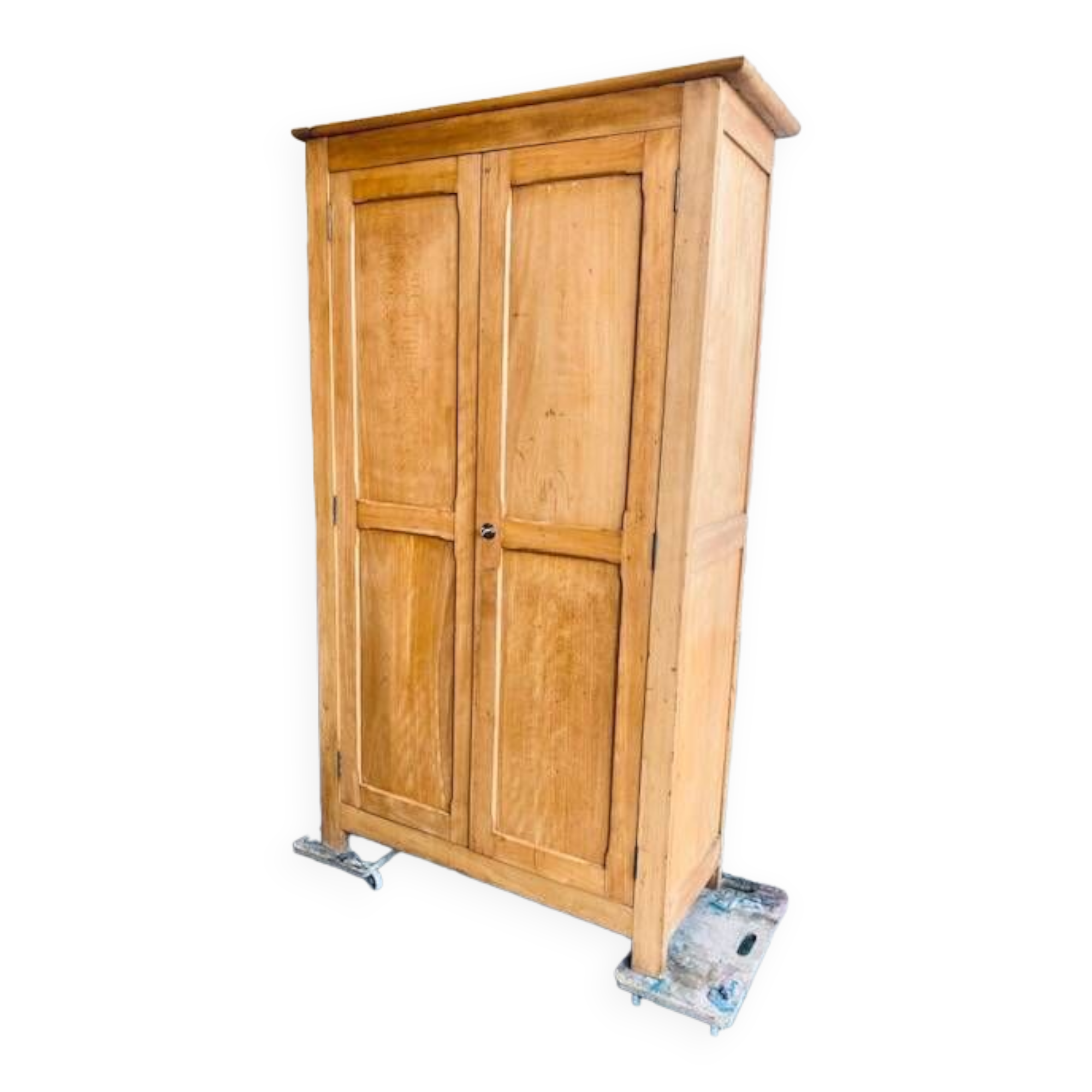 Parisian blond wood wardrobe