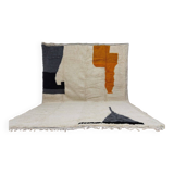 Handmade wool Berber rug 360 x 260 cm