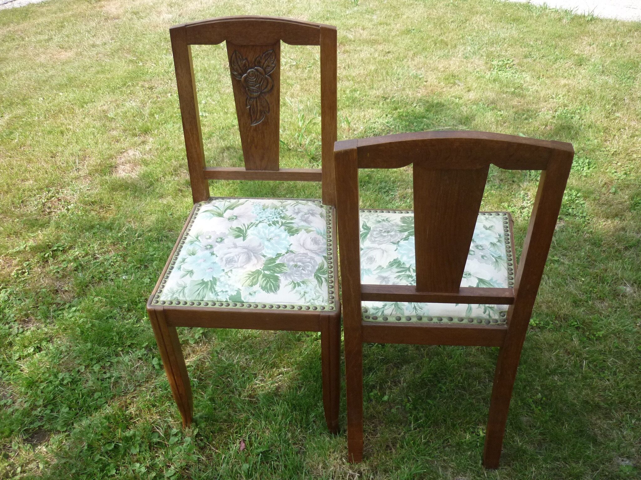 Set of 2 chairs 40s