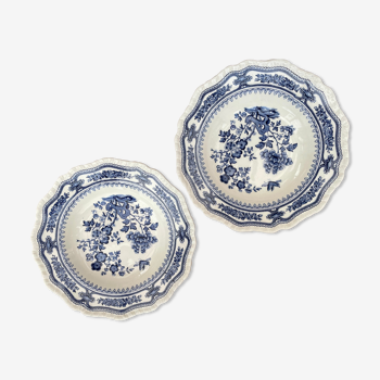 Assiettes creuses mason’s ironstone manchu