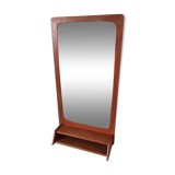 Scandinavian mirror with shelf  35x67cm