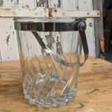 Ice bucket, vintage ice cubes