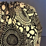 Lampe Sekaï pliée à la main Katazome shi noire