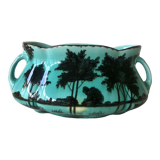 Faience planter from the 30s - Orchies