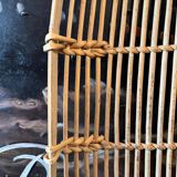 Claie vintage en rotin