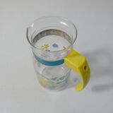 Vintage 70s flower decanter