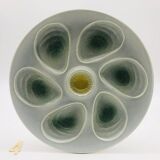 6 oyster/shellfish plates, “Salins”