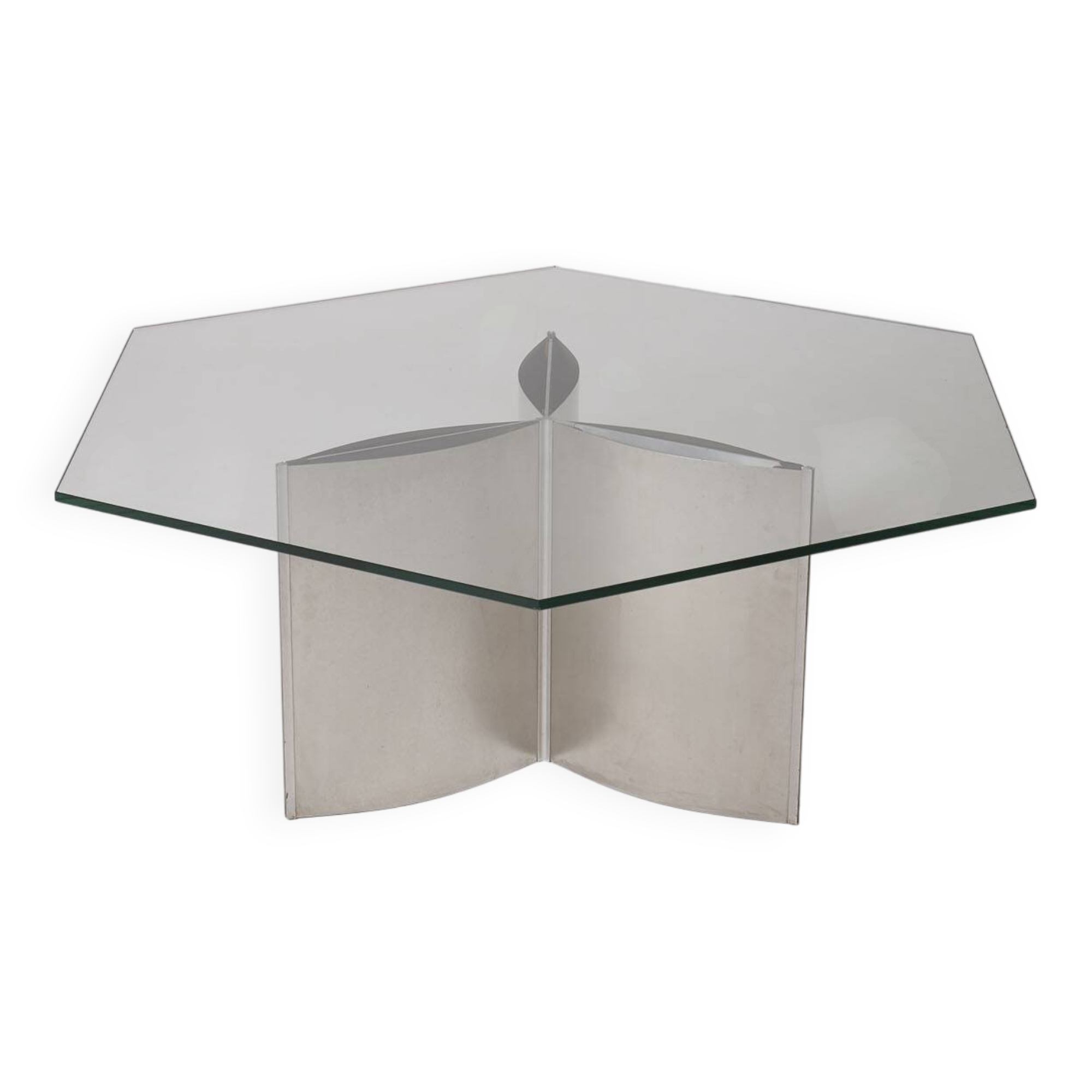Table basse kim moltzer et jean paul barray, 1970s