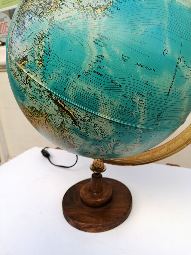 Light earth globe, 1960