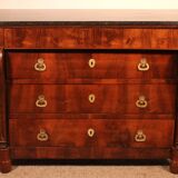 Restoration Period Chest of Drawers in Walnut