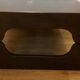 Scandinavian coffee table in brown wood from the 60s and 70s