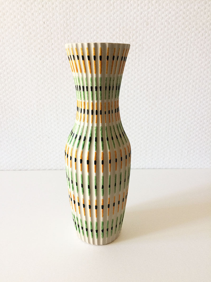 Saint-Clément vintage ceramic vase, 1960s