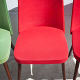 Vintage compass leg chairs, 50