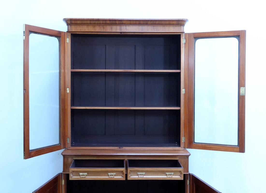 Library Two-Body in Mahogany, Victorian era, England